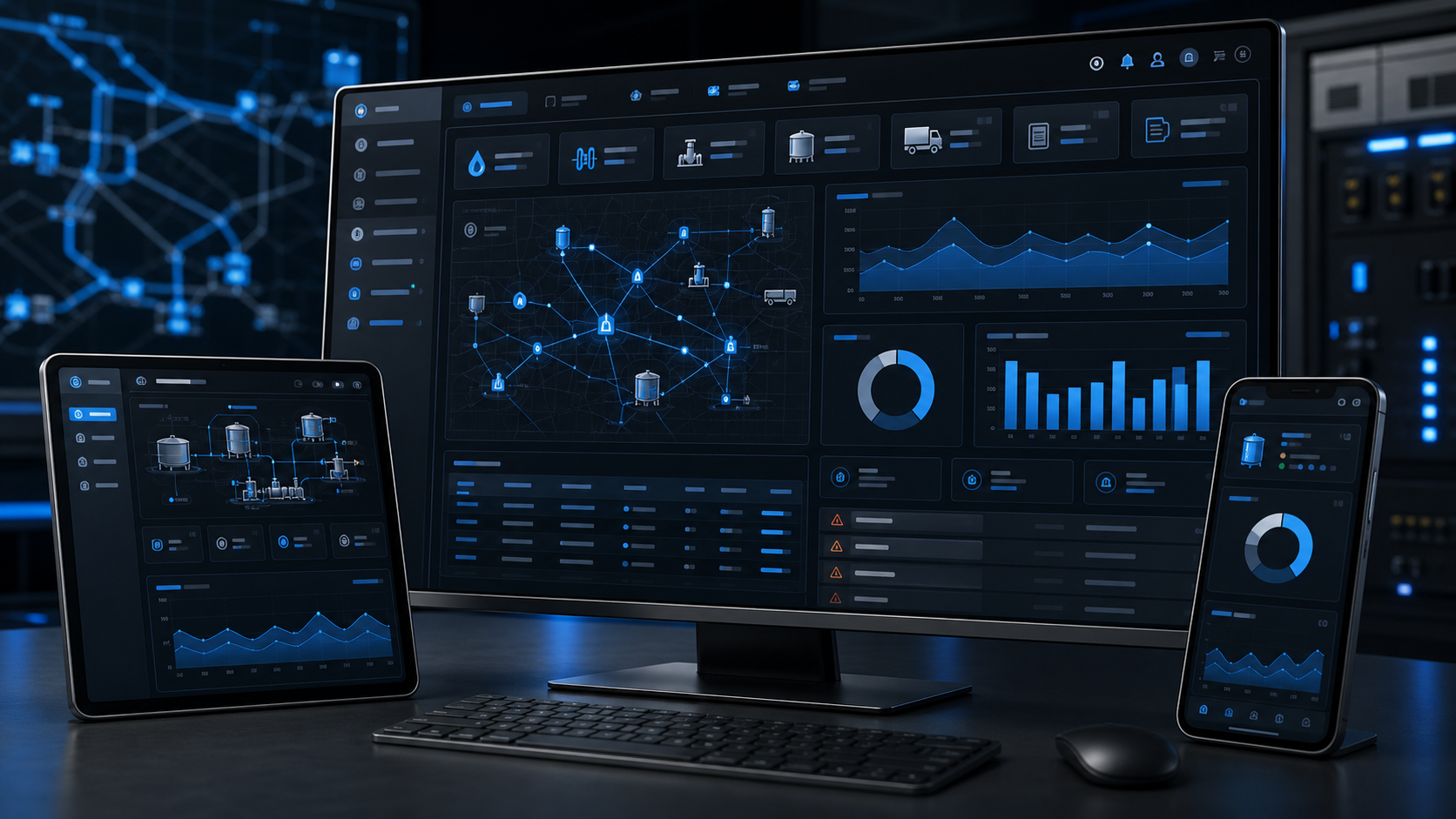 PHMC dashboard and reporting platform